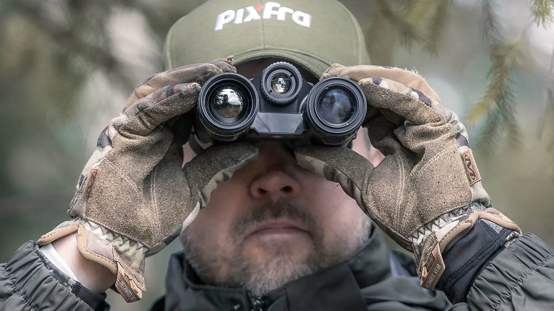 Come è evidenziato in questa immagine, lo strumento multispettro dispone di due canali distinti e permette all'utilizzatore di scegliere quale impiegare in funzione della situazione