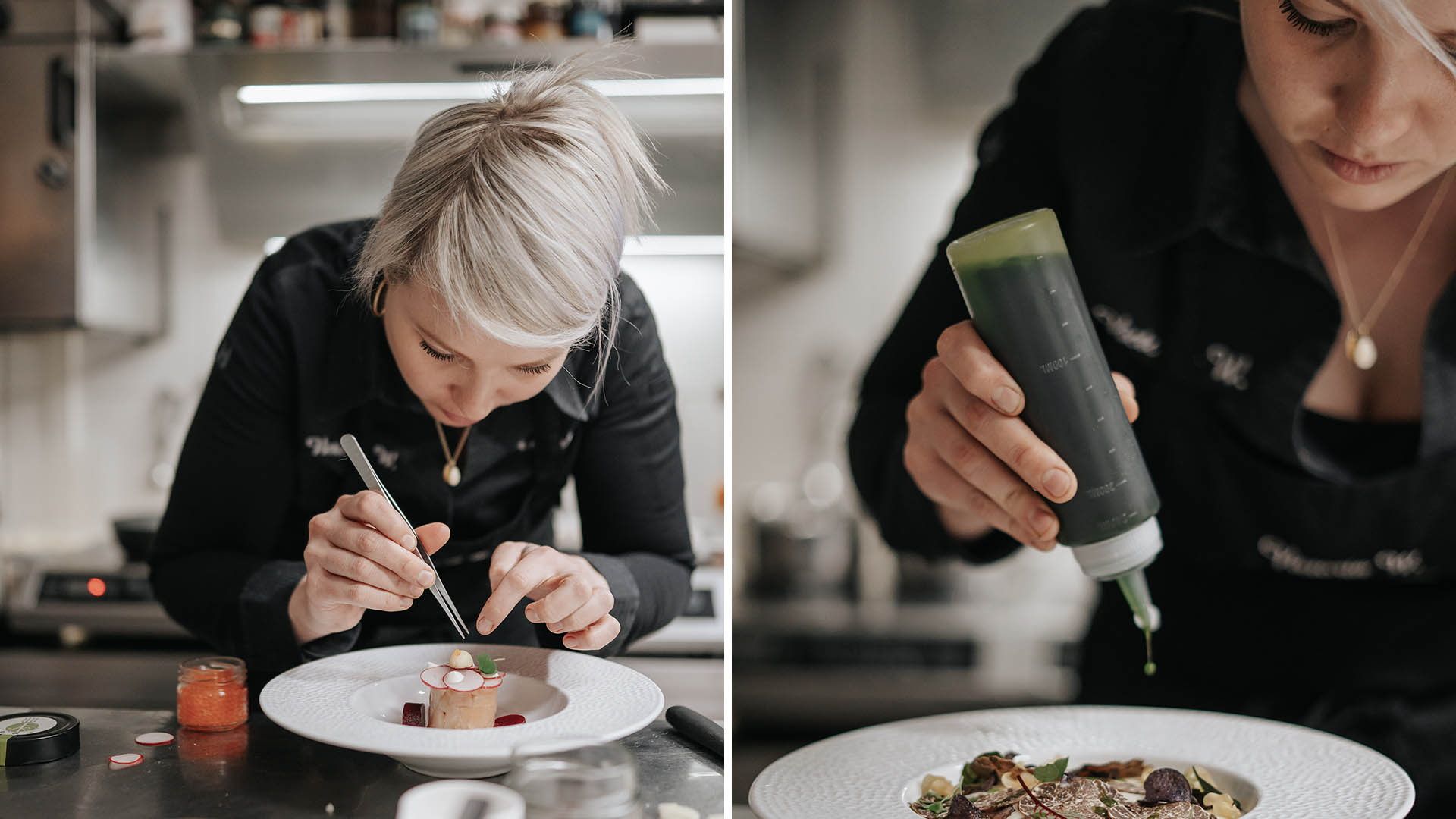 Proveniente da una famiglia di ristoratori, Victoria ha trascorso alcuni anni lavorando all'estero, tra Austria, Norvegia e Svizzera, prima che si presentasse l'opportunità di sviluppare un progetto gastronomico proprio