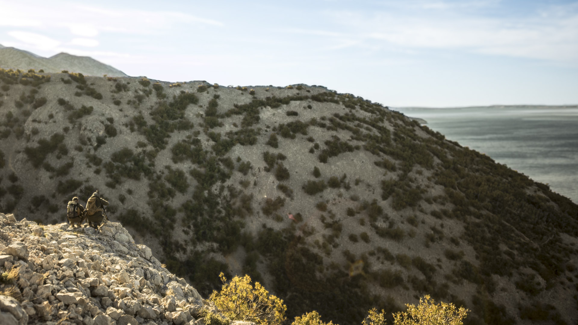 La Croazia promette varietà di selvaggina e habitat. Tra le sue esperienze più significative c'è la caccia al muflone ​​lungo i 42 km di costa adriatica, dove scogliere di gesso e calcare definiscono un paesaggio aspro e roccioso punteggiato da macchie di salvia