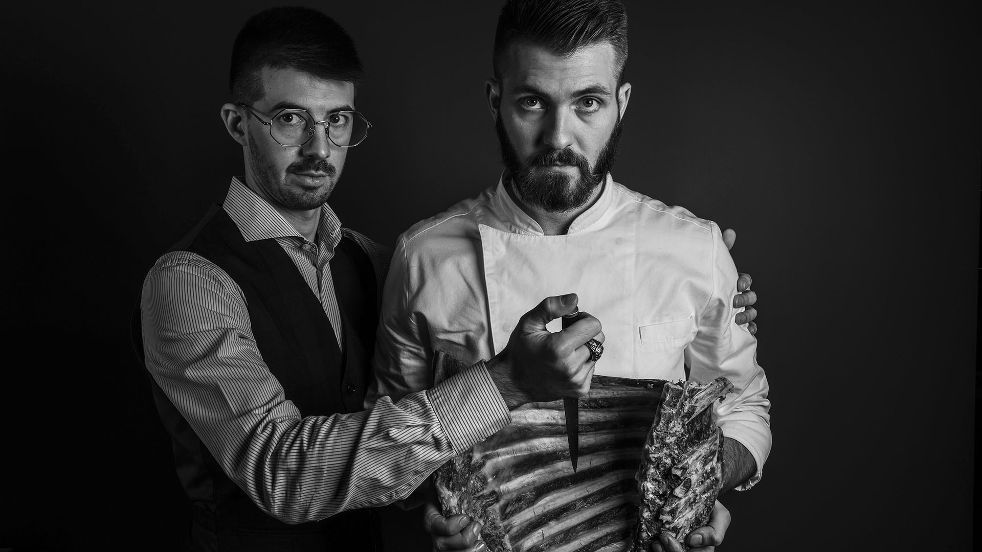 Riccardo (a sinistra) e Matteo Vergine, i fratelli che hanno sviluppato il concetto di Grow, ad Albiate
